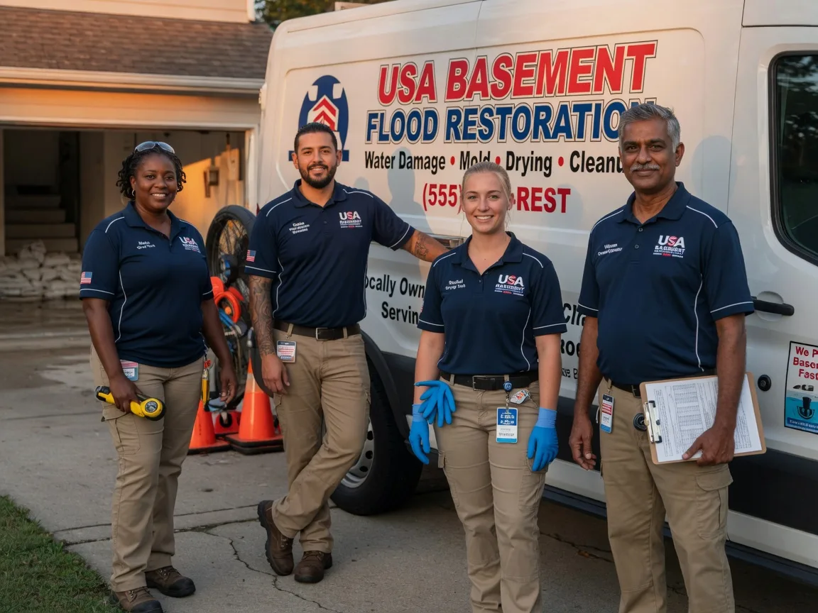 Basement Flood Cleanup company in Man, WV