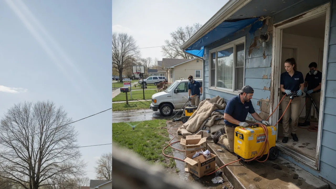 Basement Flood Cleanup in Man, WV near me